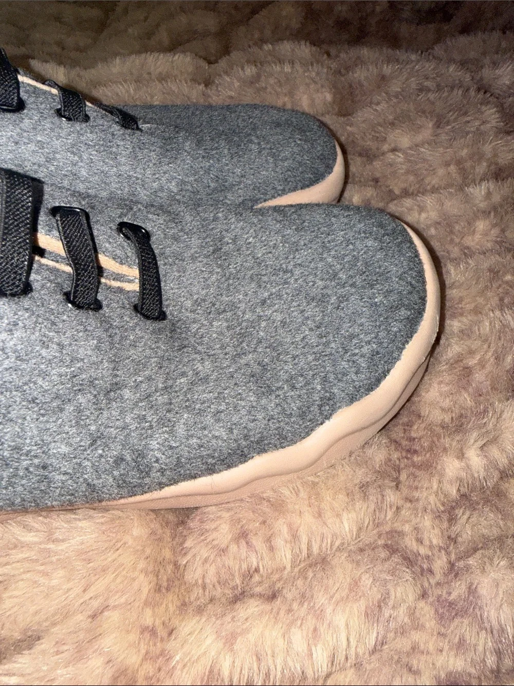 UIN Women's Walking Shoes Casual Loafers Comfort Sneaker (Grey), sz 8